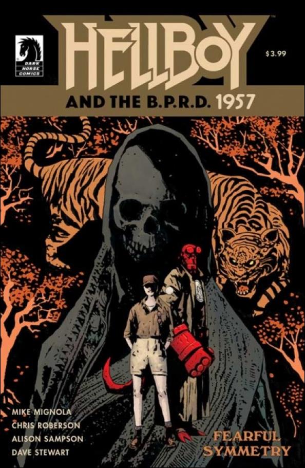 Hellboy and the B.P.R.D.: 1957 - Fearful Symmetry issue 1 Laurence Campbell Cover