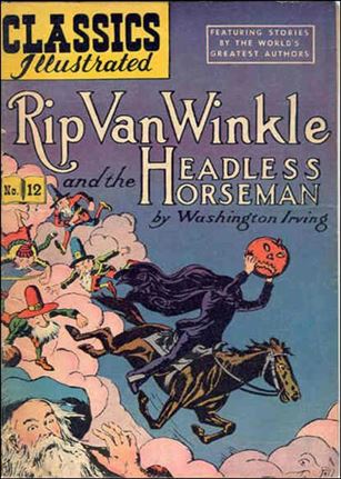 Classic Comics/Classics Illustrated issue 12-F HRN 60 - First Classics Illustrated Logo