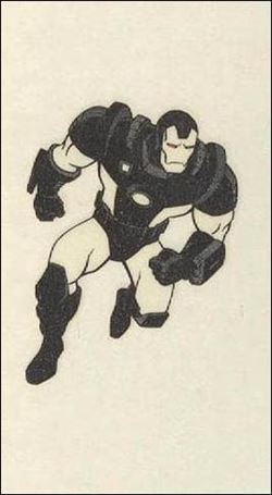 Marvel Vision (Tattoo Subset) card nn 12 War Machine