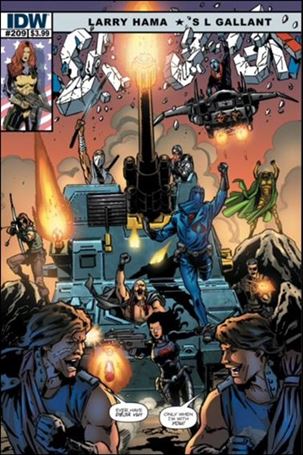 G.I. Joe: A Real American Hero issue 209 S L Gallant Cover
