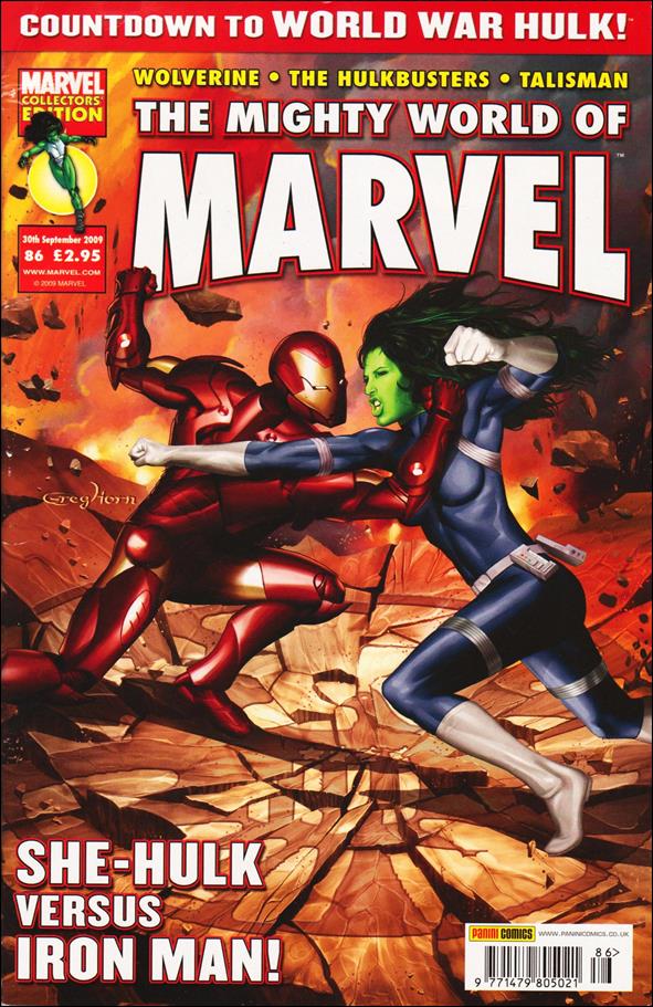 Mighty World of Marvel (UK) (2003) issue 86 Cardstock Cover