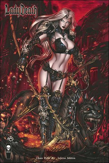 Lady Death: Chaos Rules (2016) issue 1-B Jesse Wichmann Inferno Cover