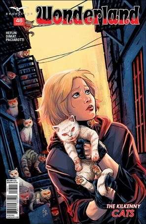 Grimm Fairy Tales Presents Wonderland issue 46 Manuel Preitano Cover