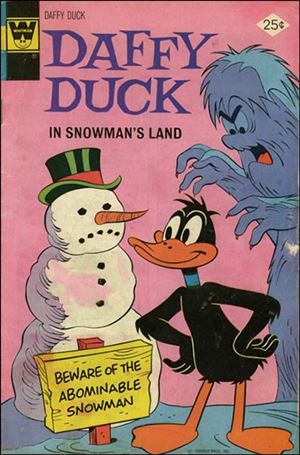 Daffy Duck issue 98-B Whitman Cover