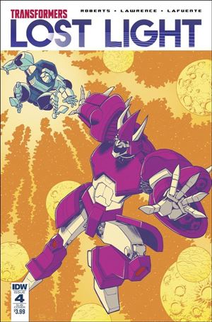 Transformers: Lost Light issue 4-B Nick Roche Subscription Cover