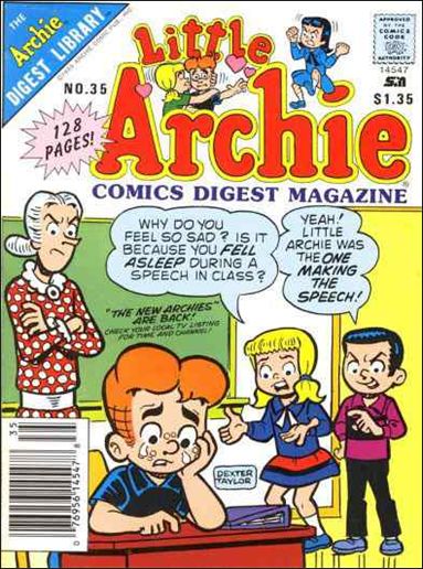Little Archie Comics Digest Magazine issue 35 Digest Sized
