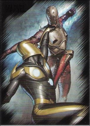 Marvel Heroes and Villains (Base Set) card 6 Nova vs Penance