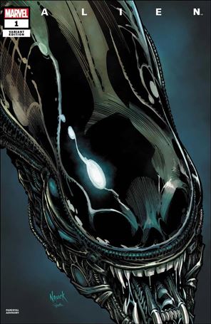 Alien (2021) issue 1-D Todd Nauck Marvel Headshot Cover