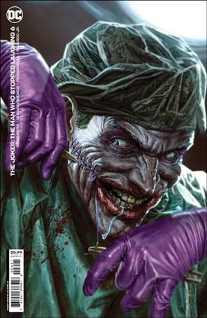 Joker: The Man Who Stopped Laughing issue 6-B Lee Bermejo Cover