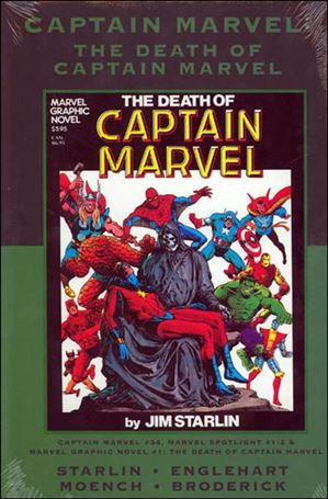 Captain Marvel: The Death of Captain Marvel issue nn-B Marvel Premiere Classic Dust Jacket Vol 43 1/844