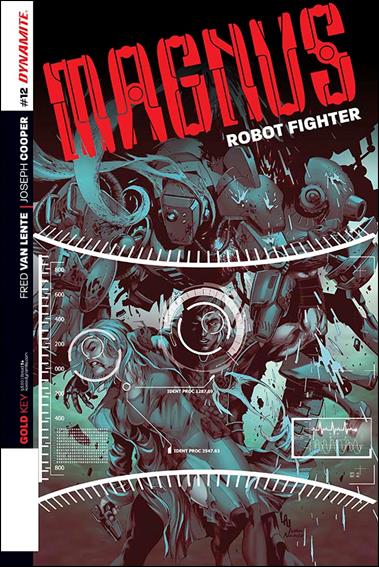 Magnus Robot Fighter (2014) issue 12 Jonathan Lau Cover