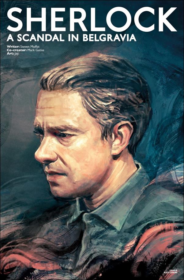 Sherlock: A Scandal in Belgravia issue 1-B Alice X. Zhang Watson Cover
