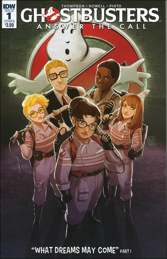 Ghostbusters: Answer the Call issue 1-B Valentina Pinto Cover