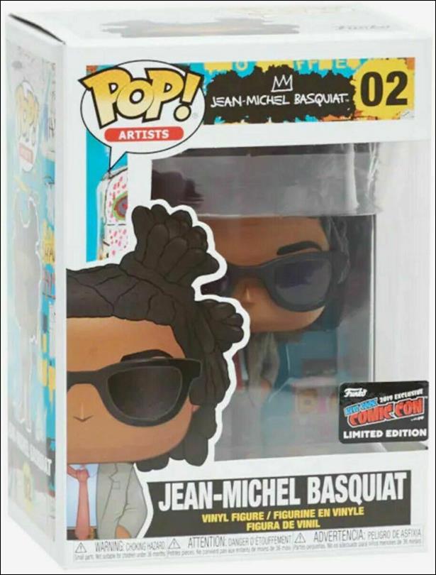 POP! Artists figure 2 Jean-Michel Basquiat NYCC 2019 Exclusive