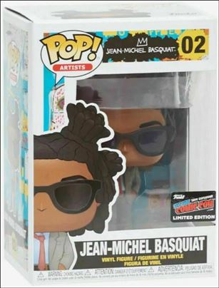 POP! Artists figure 2 Jean-Michel Basquiat NYCC 2019 Exclusive