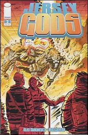 Jersey Gods issue 2-B Dan McDaid Cover