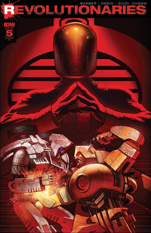 Revolutionaries issue 5-D Pierre Droal 1:10 Cover