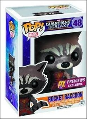 POP! Marvel figure 48-C Rocket Raccoon (Previews)