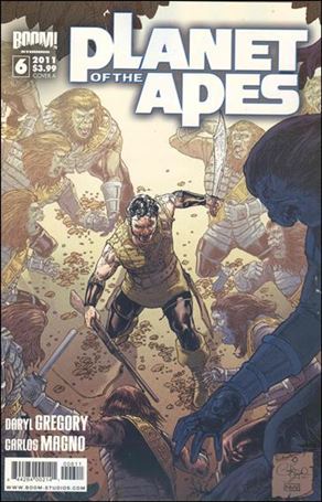 Planet of the Apes (2011) issue 6 Carlos Magno Cover