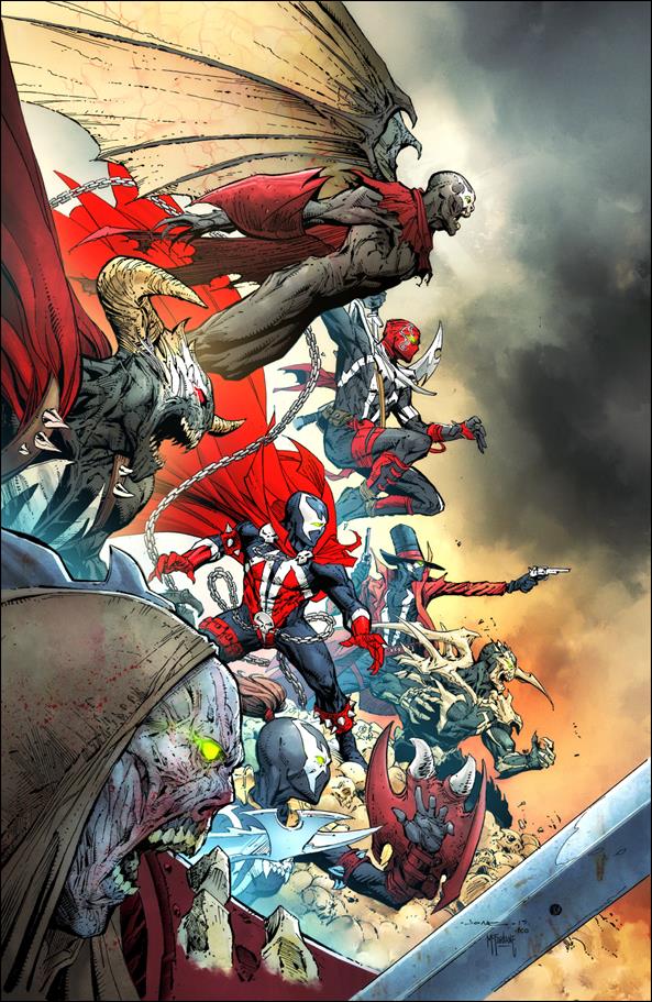 Spawn issue 300-M Jerome Opena Virgin Cover