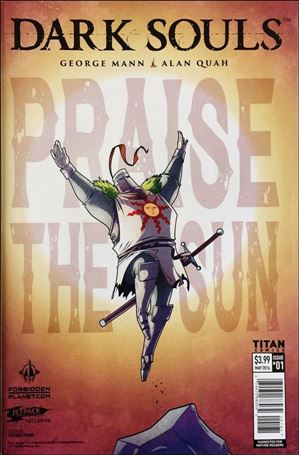 Dark Souls: The Breath of Andolus issue 1-F Dan Boultwood Forbidden Planet/Jetpack Cover