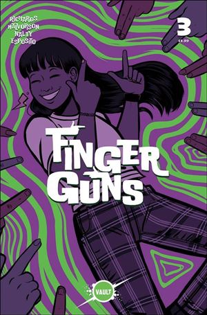 Finger Guns issue 3 Val Halvorson Cover