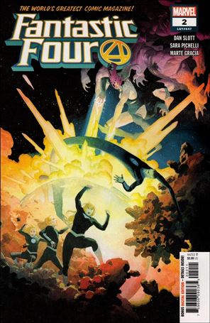 Fantastic Four (2018) issue 2 Esad Ribic Cover