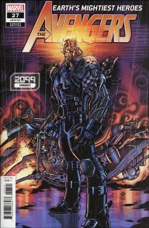 Avengers (2018/07) issue 27-B Nick Bradshaw 2099 Cover