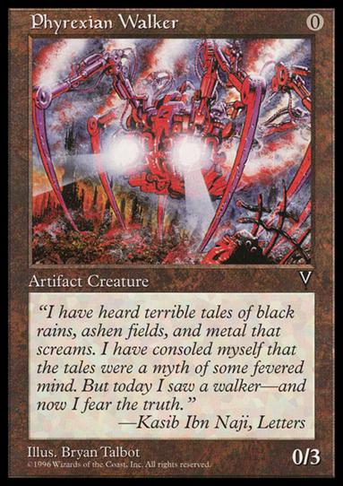 Magic the Gathering: Visions (Base Set) card 152 Phyrexian Walker
