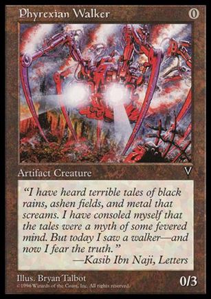 Magic the Gathering: Visions (Base Set) card 152 Phyrexian Walker