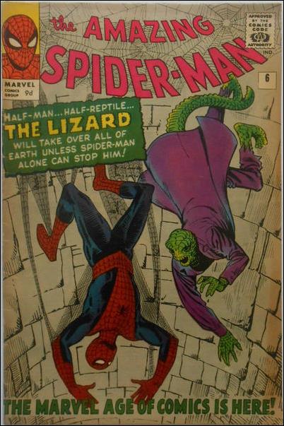Amazing Spider-Man (1963) issue 6-B UK Price Cover