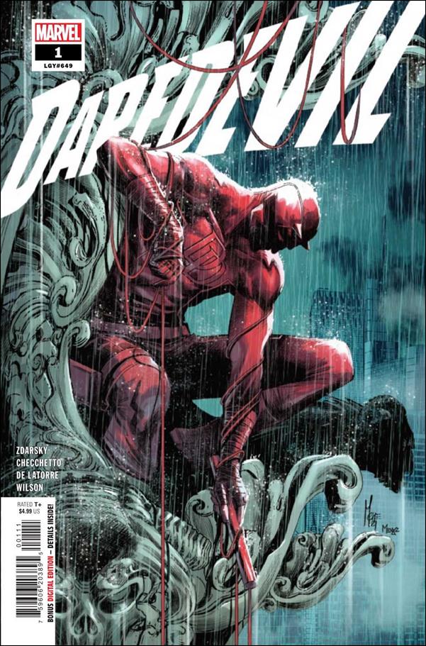 Daredevil (2022) issue 1 Marco Checchetto Cover