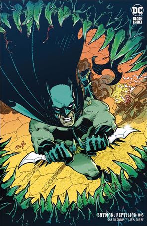 Batman: Reptilian issue 6-B Cully Hamner Cover