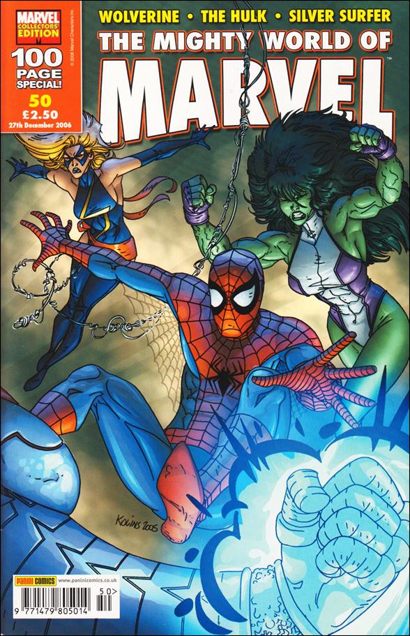 Mighty World of Marvel (UK) (2003) issue 50 Cardstock Cover