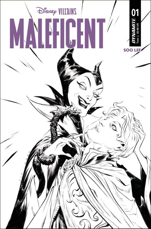 Disney Villains: Maleficent issue 2-G Jae Lee 1:10 B&W Cover