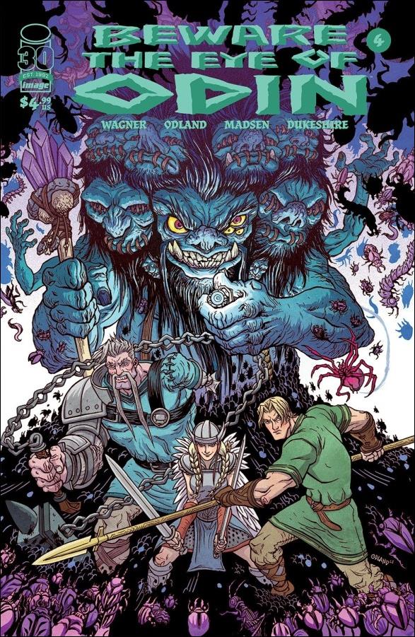 Beware the Eye of Odin issue 4 Michelle Madsen Cover