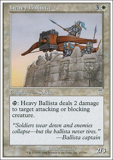Magic the Gathering: 7th Edition (Base Set) card 19 Heavy Ballista
