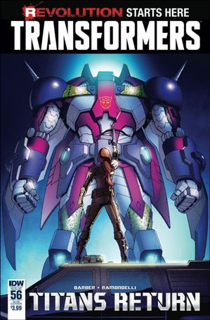 Transformers (2014) issue 56-B Casey W. Coller Subscription Cover