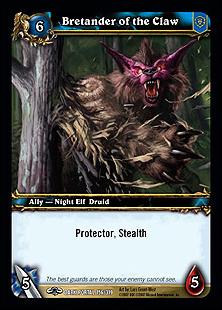 World of Warcraft: Through the Dark Portal (Base Set) card 156 Bretander of the Claw