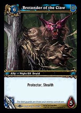 World of Warcraft: Through the Dark Portal (Base Set) card 156 Bretander of the Claw