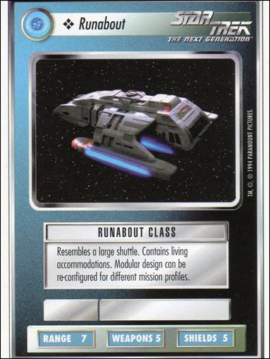 Star Trek: Premiere Unlimited (Base Set) card 331 Runabout 