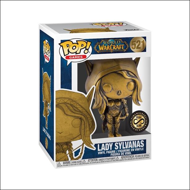POP! Games figure 521 Lady Sylvanas (Gold Blizzard Exclusive)