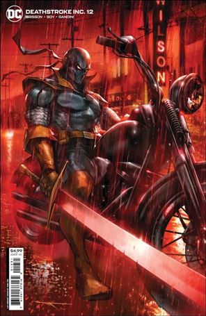 Deathstroke Inc. issue 12-D Ivan Tao 1:25 Cardstock Cover