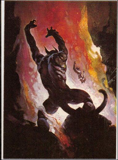 Frazetta (Base Set) card 63 Fire Demon
