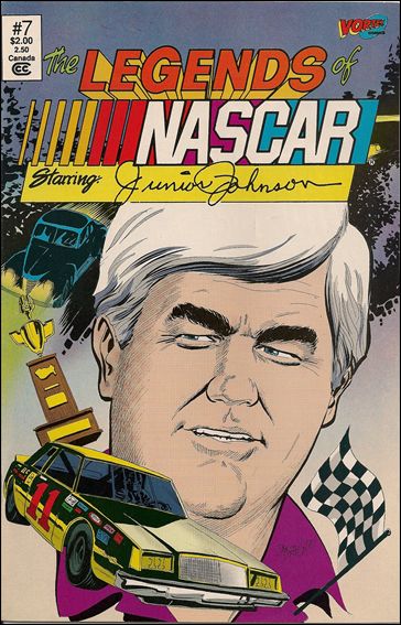 Legends of Nascar issue 7-B Standard Cover
