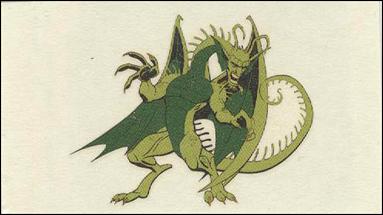X-Men $0.99 (Tattoos Subset) card 9 Fin Fang Foom