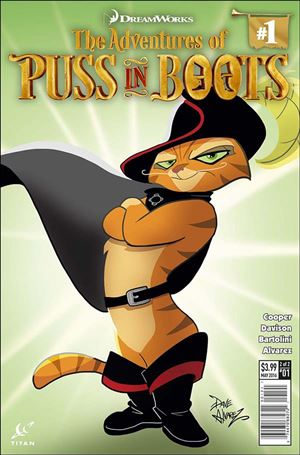 Puss in Boots issue 1-B Dave Alvarez Cover