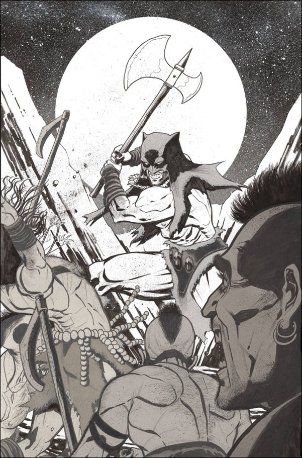 Fire and Ice issue 5-I Sedat Oezgen B&W Virgin 1:20 Cover