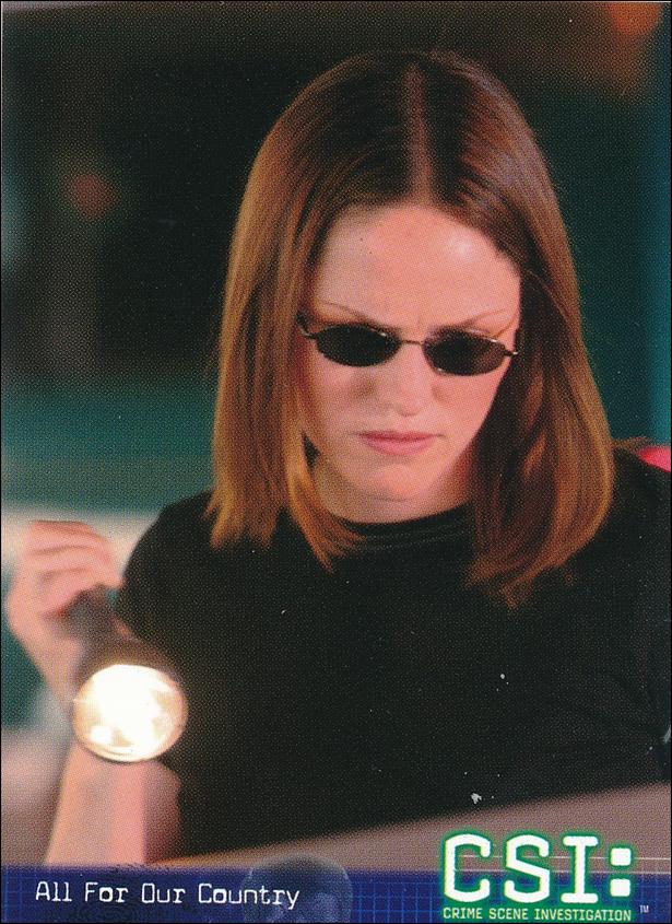 CSI: Crime Scene Investigation - Series Two (Base Set) card 27 All For Our Country