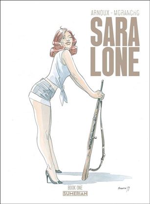 Sara Lone issue 1-G David Morancho 1:50 Pin Up Cover 